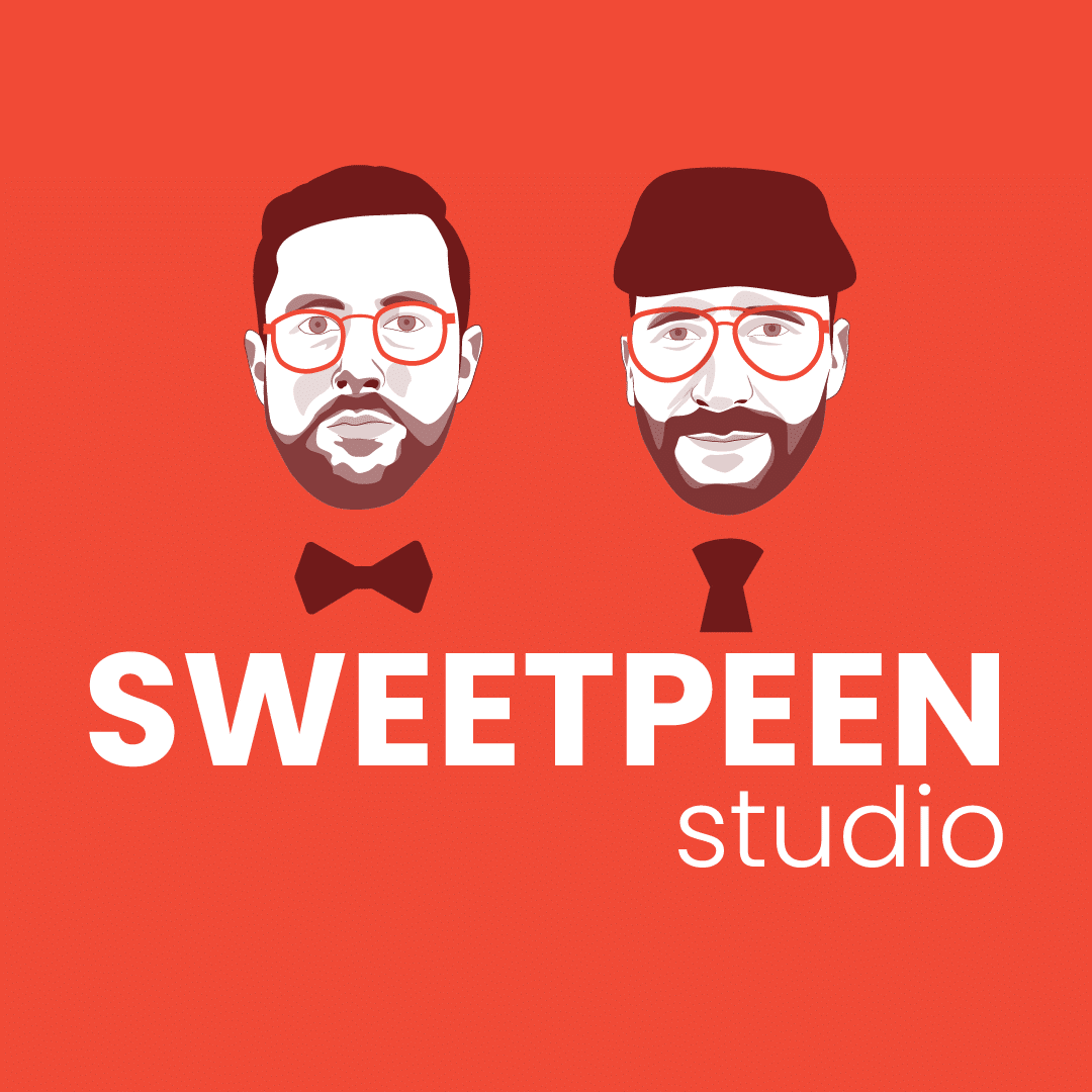Red Logo - Sweetpeen Studio